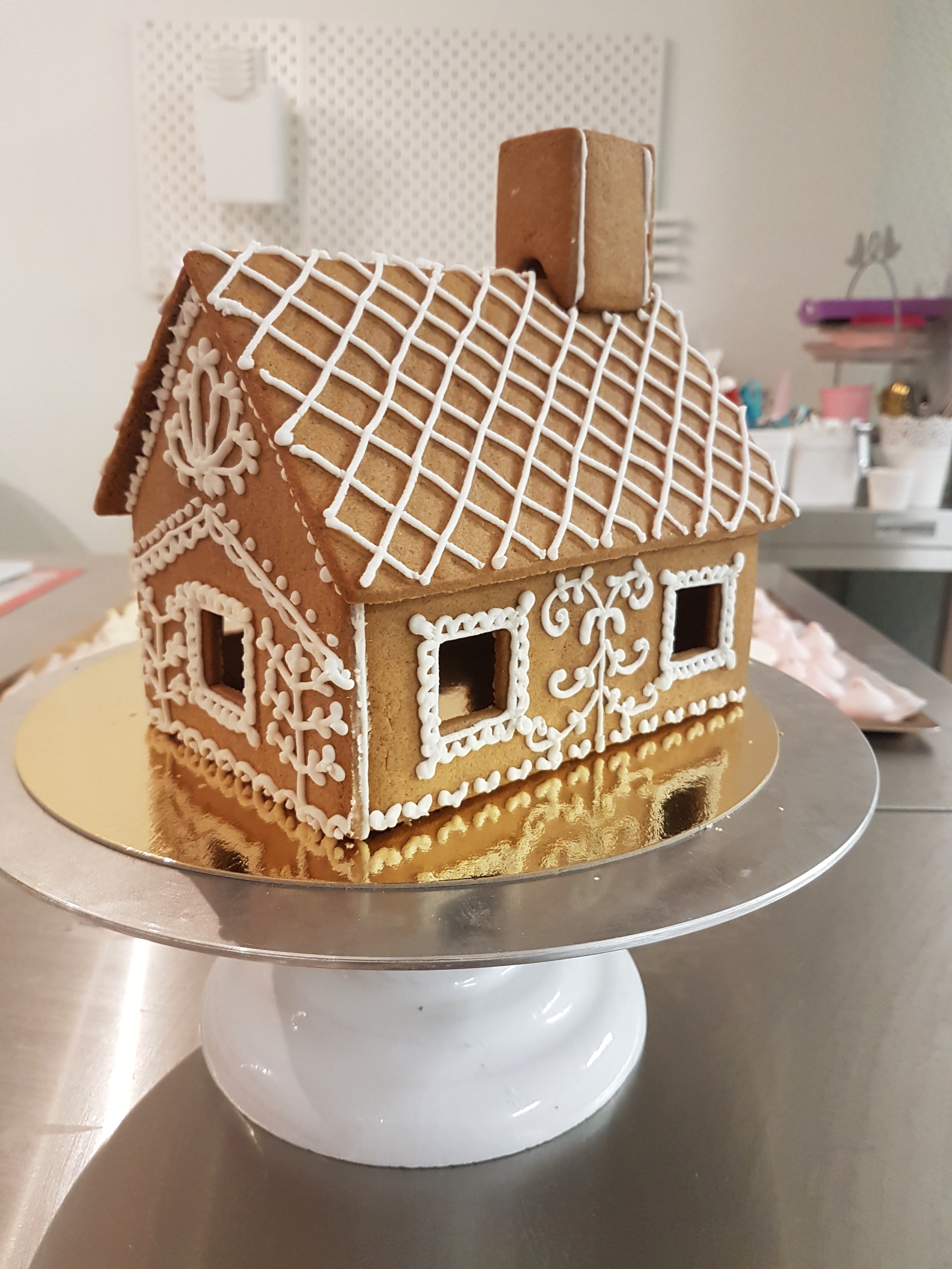 Perfect Pastry Gingerbread house